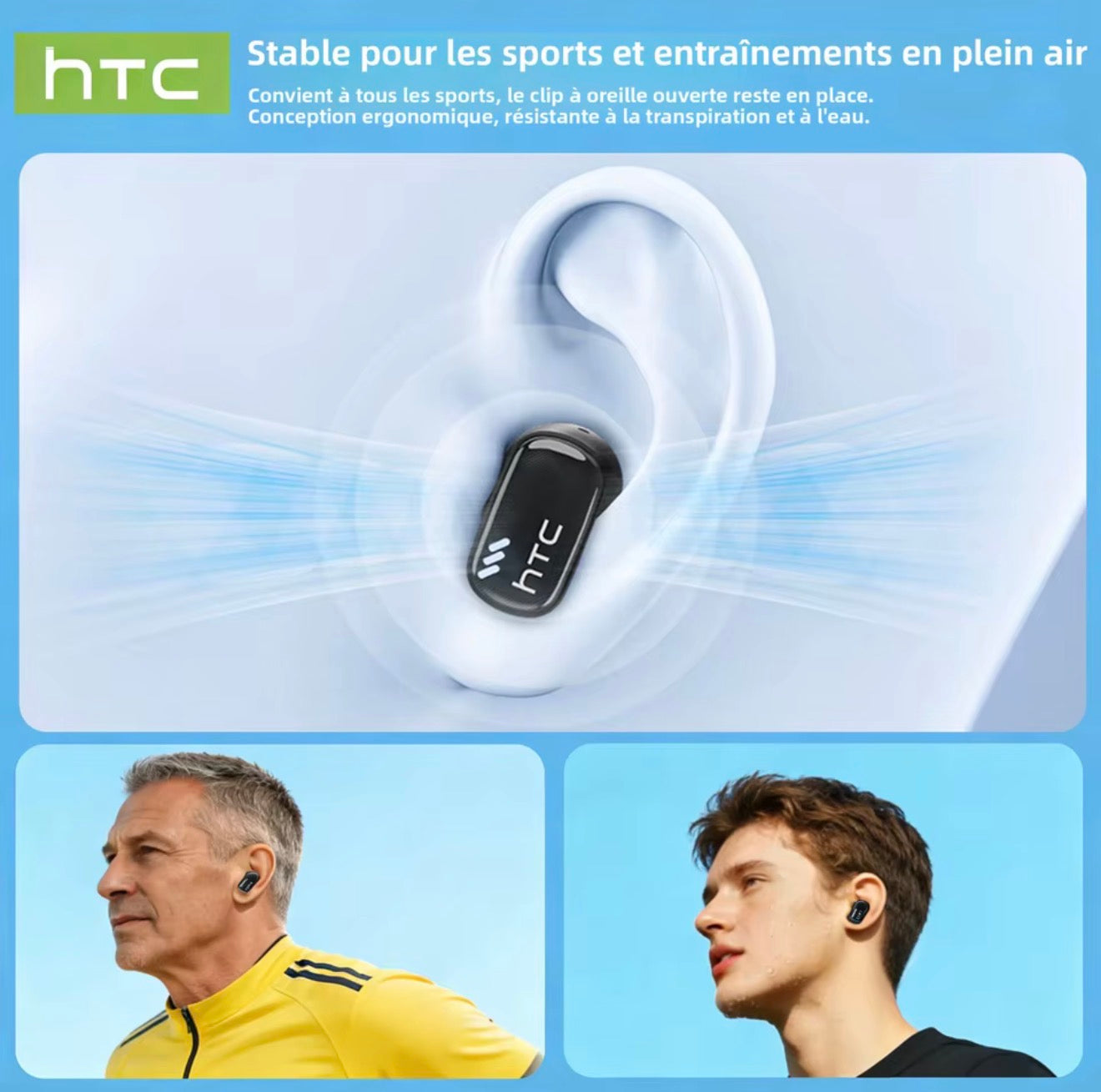 HTC Écouteurs traducteurs IA+
