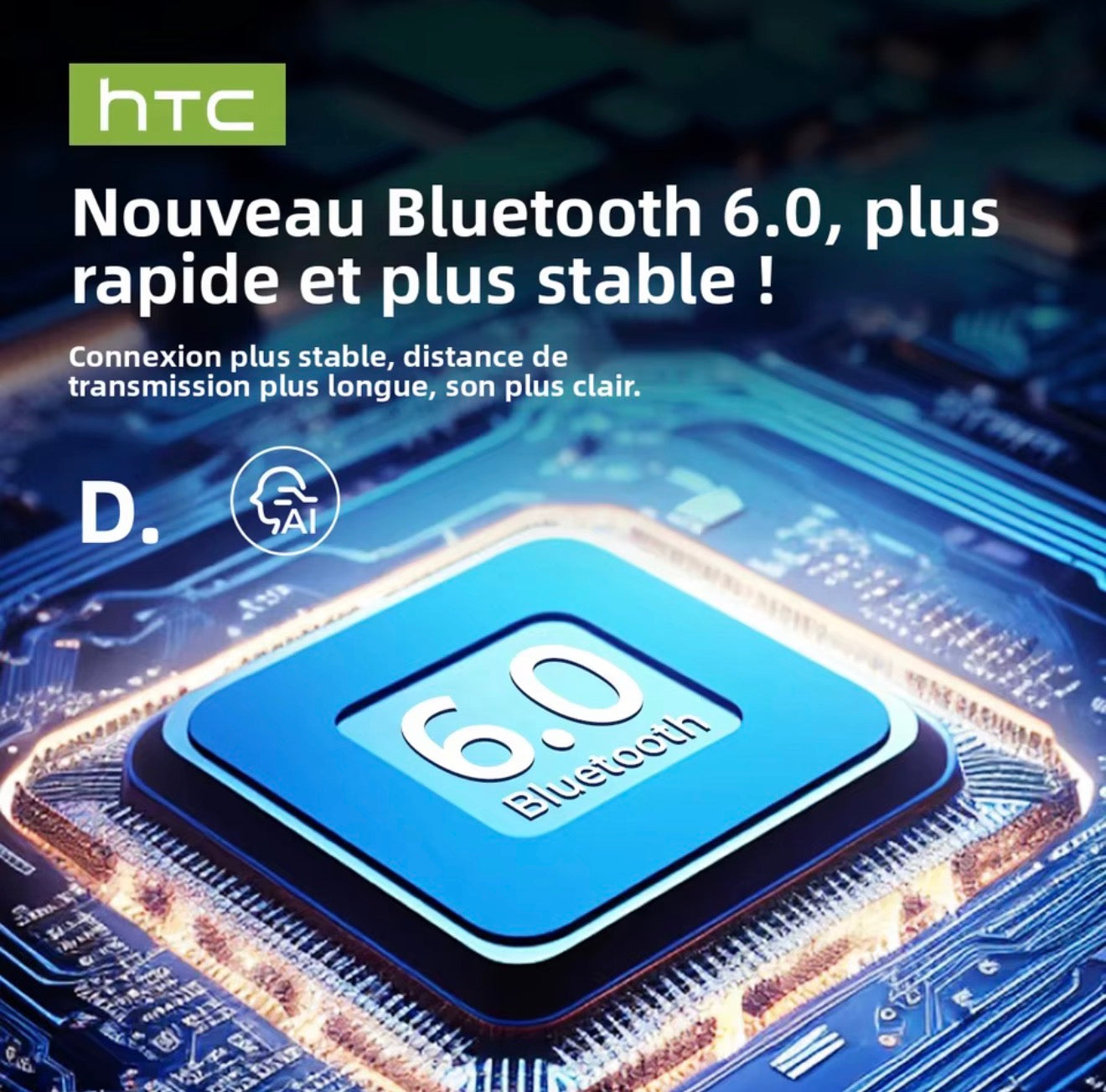 HTC Écouteurs traducteurs IA+